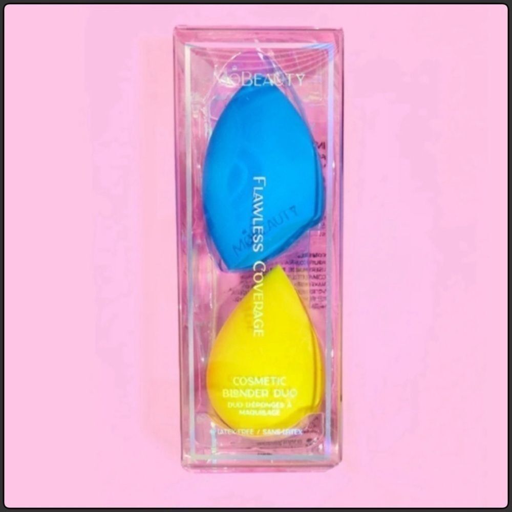Mobeauty Flawless Coverage Cosmetic Blender Duo Makeup Sponges NIB!